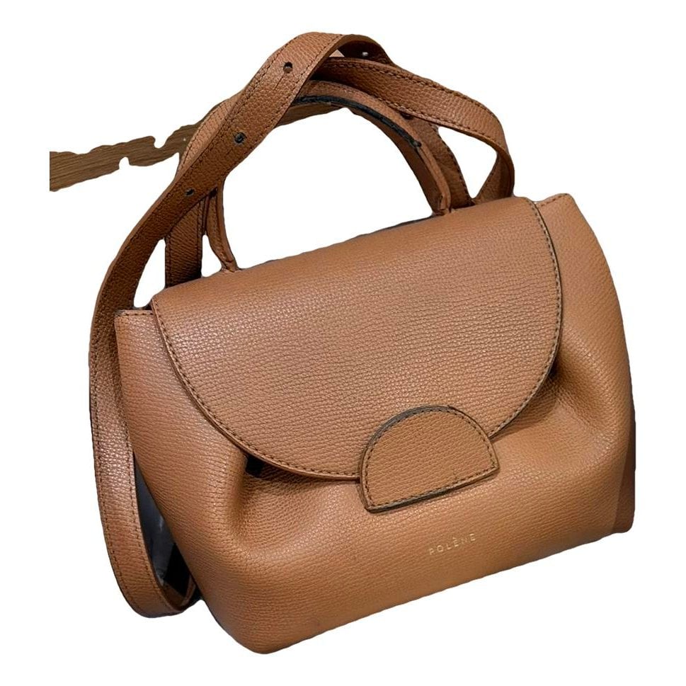 Numéro un nano leather crossbody bag