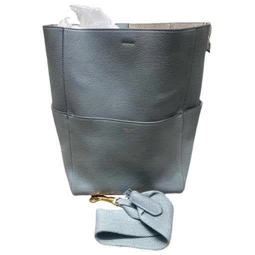 Seau Sangle leather handbag