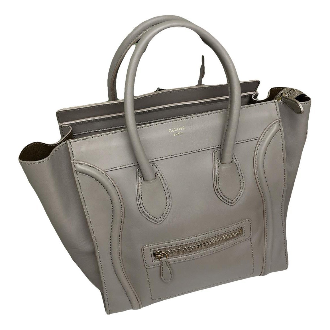 Luggage leather handbag