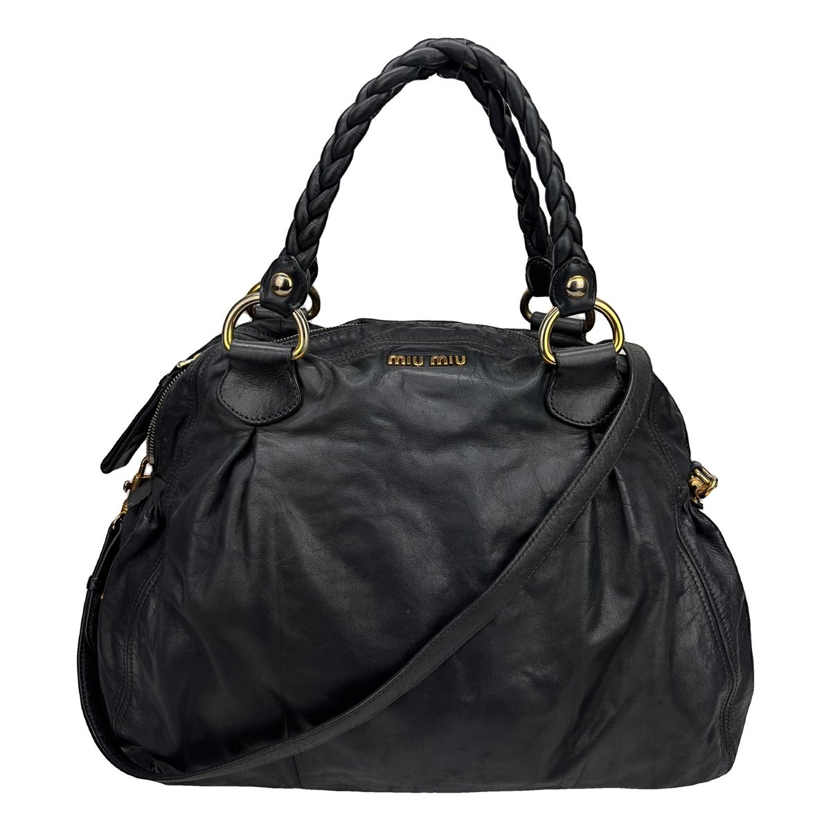 Vitello leather handbag