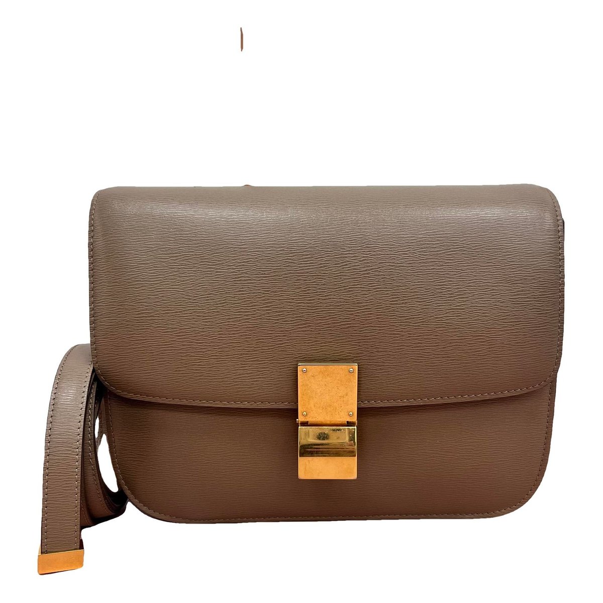 Classic leather handbag