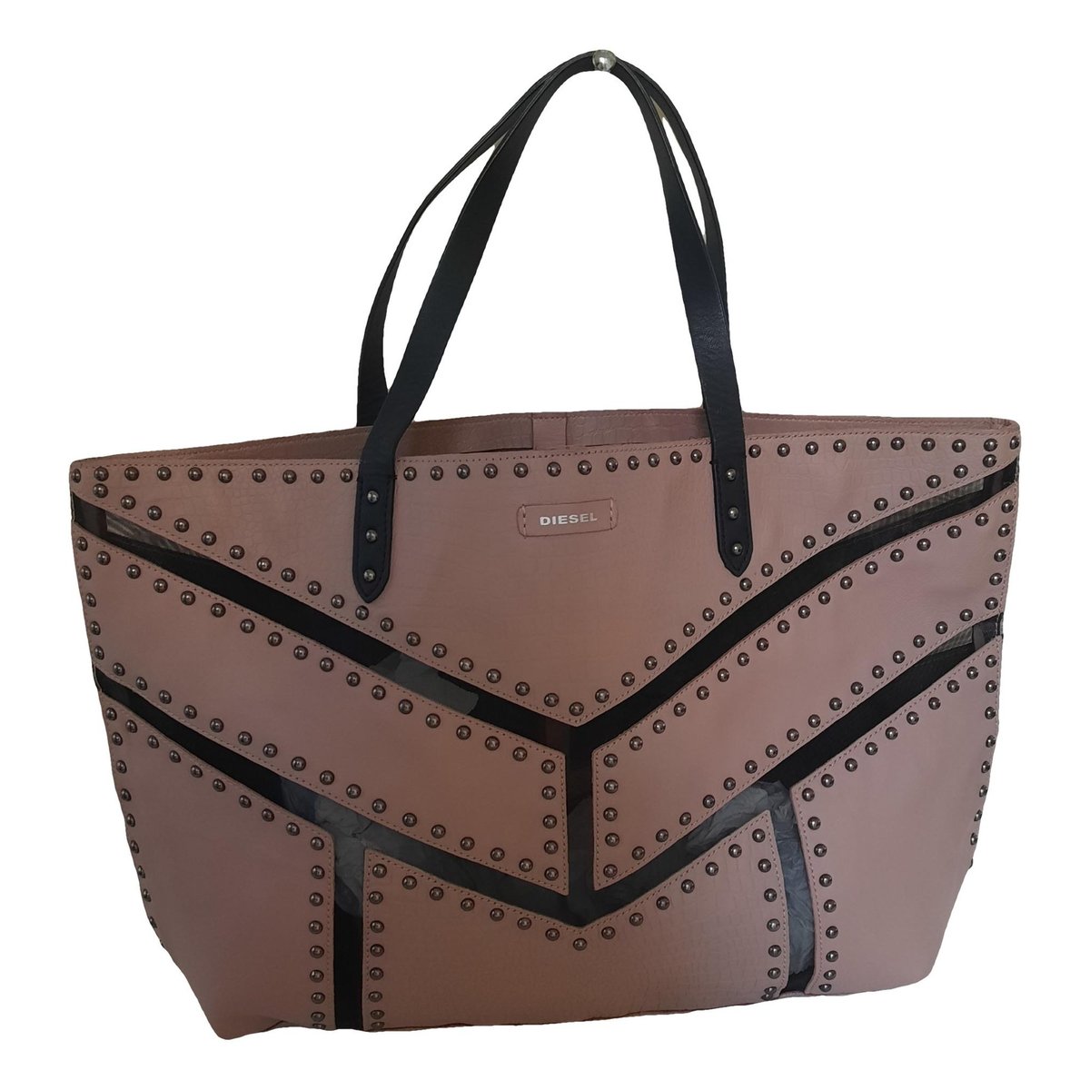 Leather tote