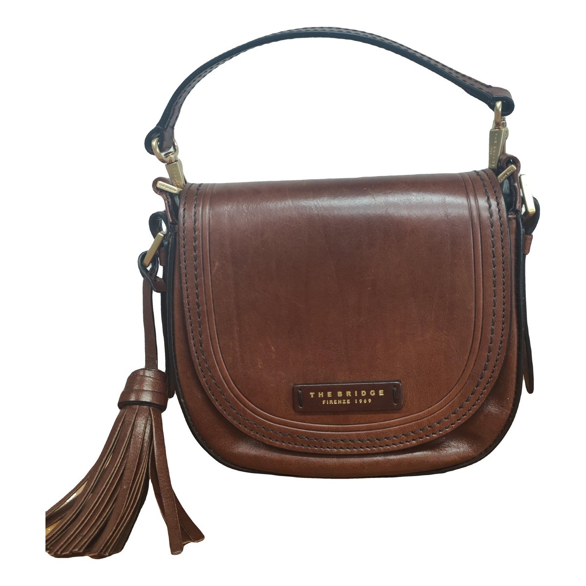 Leather crossbody bag