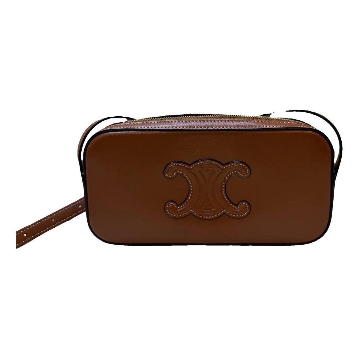 Triomphe leather handbag