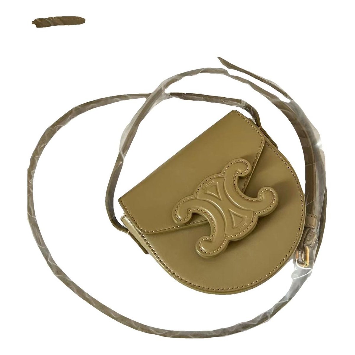 SAC 16 BESACE leather handbag