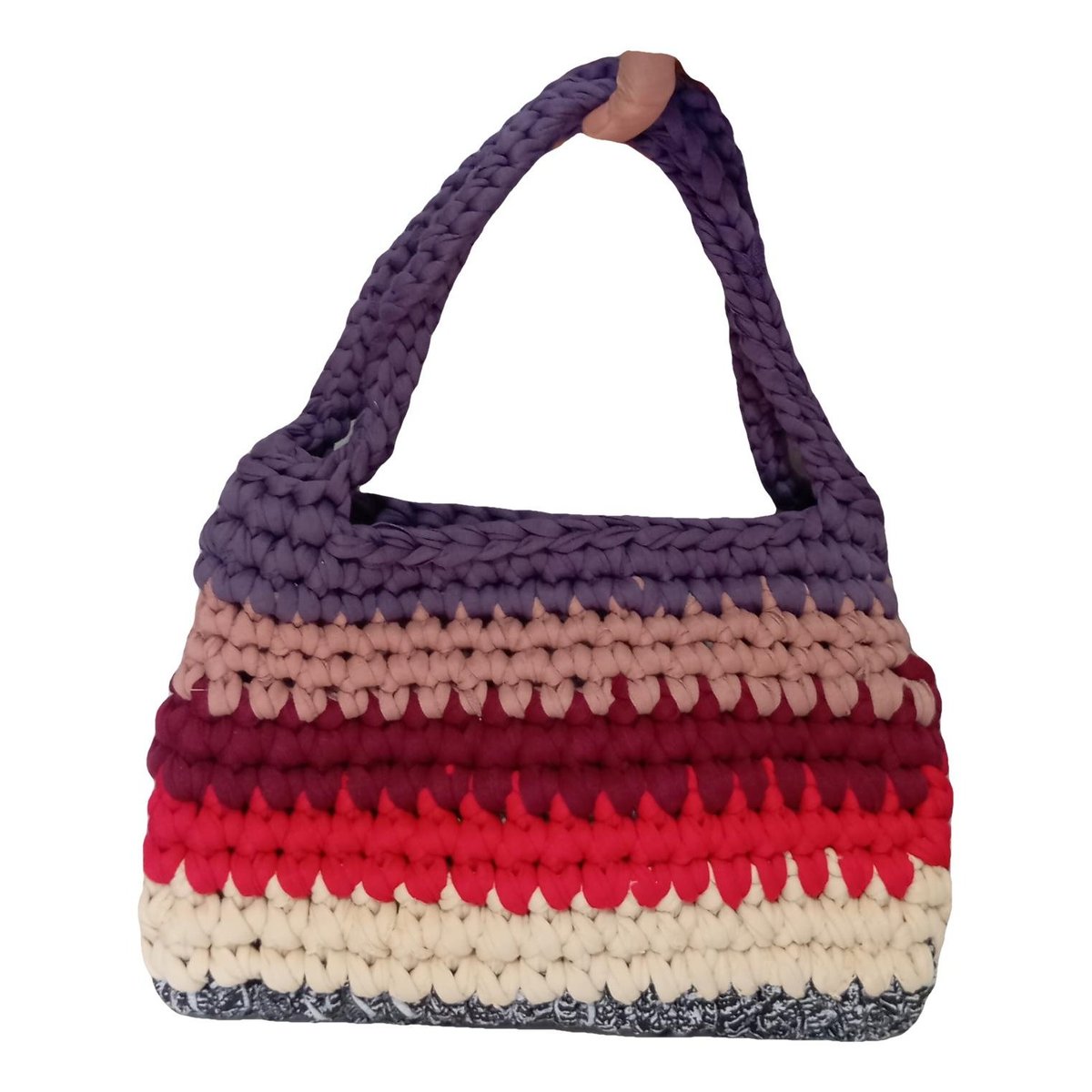 Crochet handbag