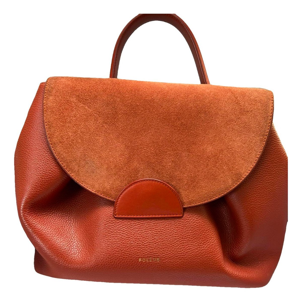 Numéro un leather crossbody bag