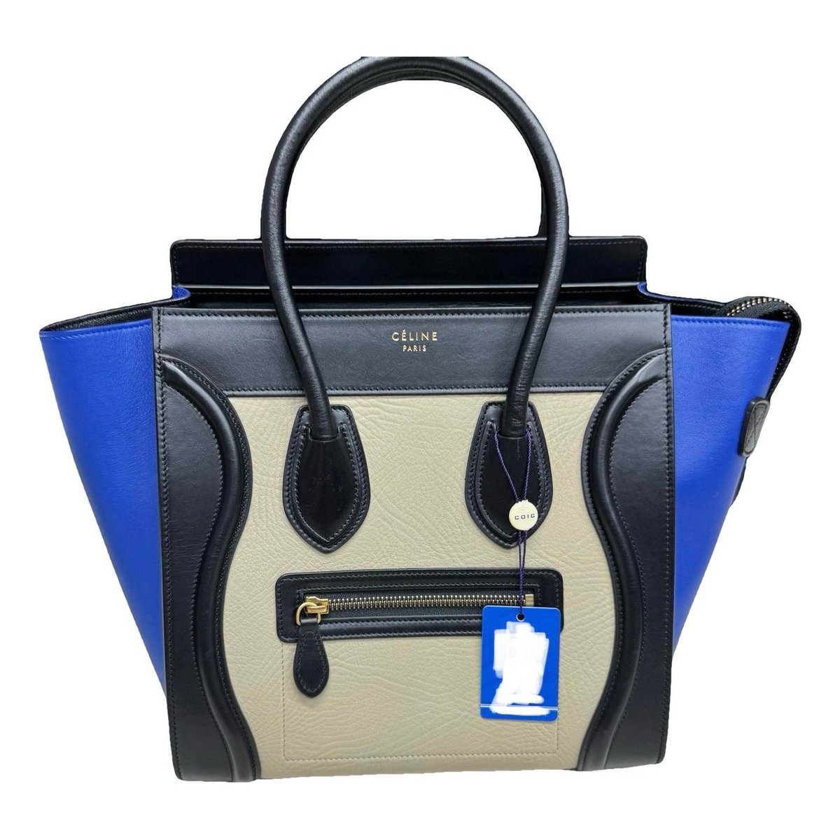 Luggage leather handbag