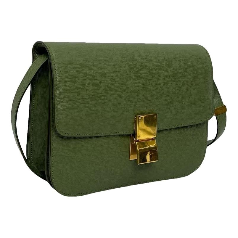 Classic leather handbag