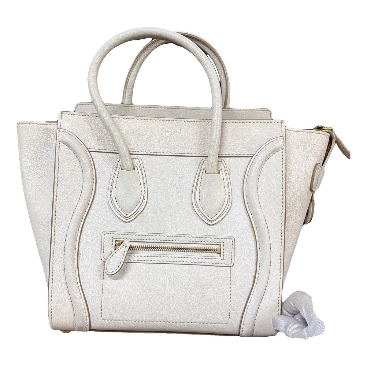 Luggage leather handbag