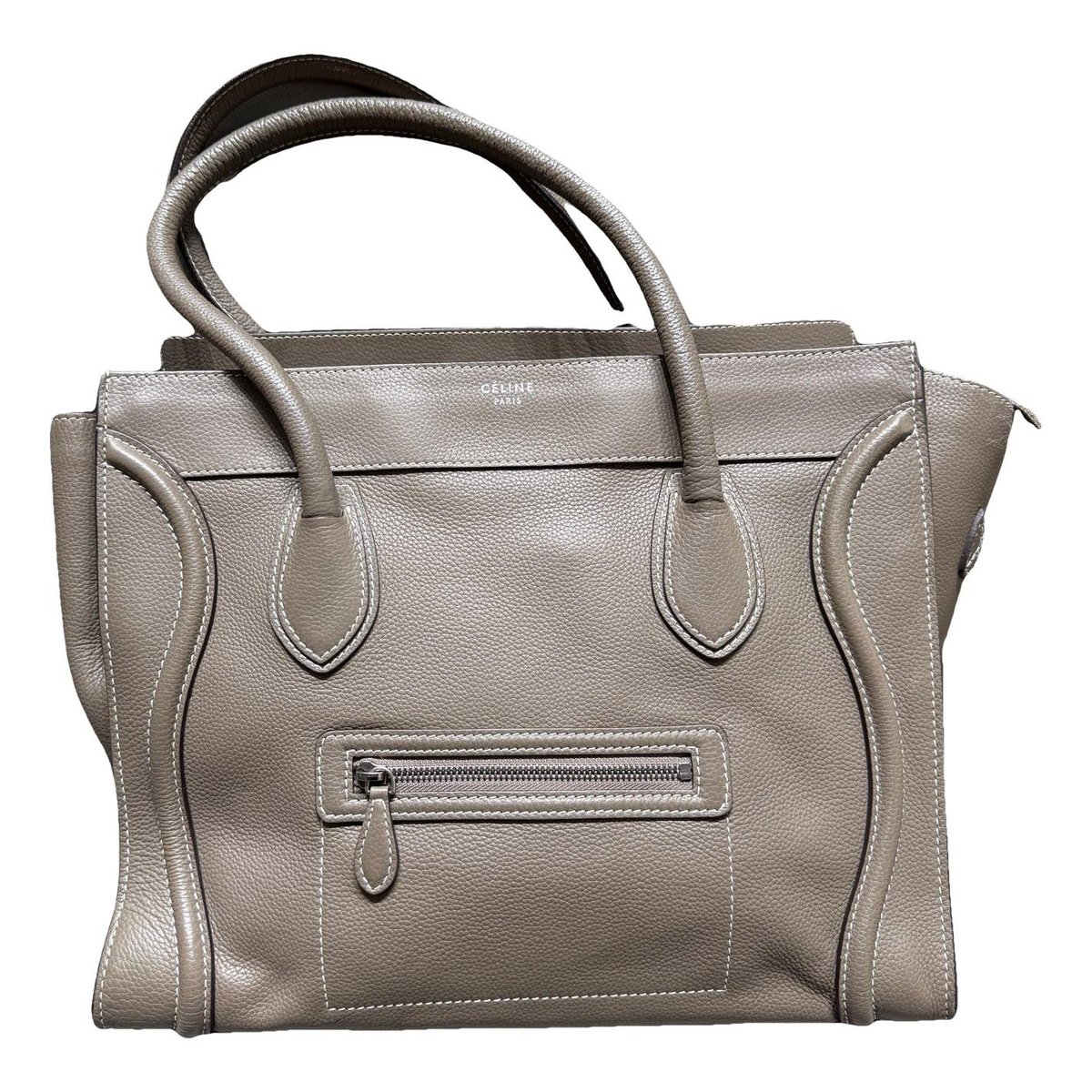 Luggage leather handbag