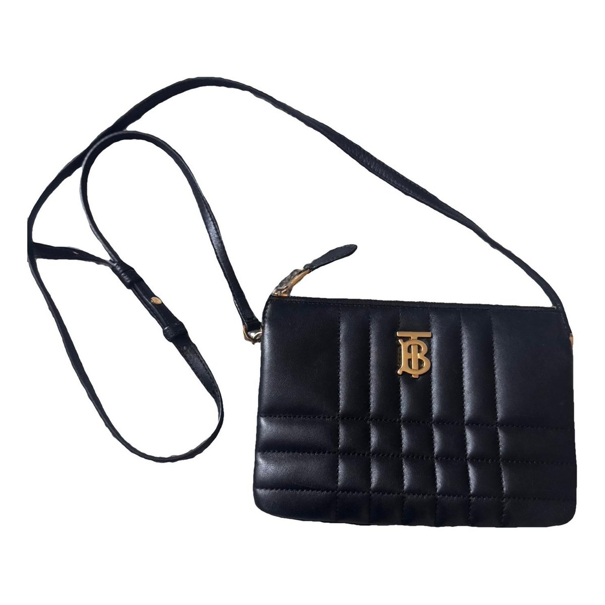Lola Caméra leather crossbody bag