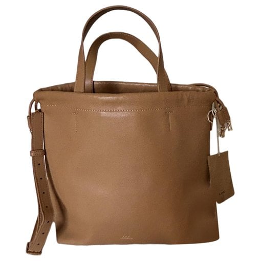 Vegan leather tote
