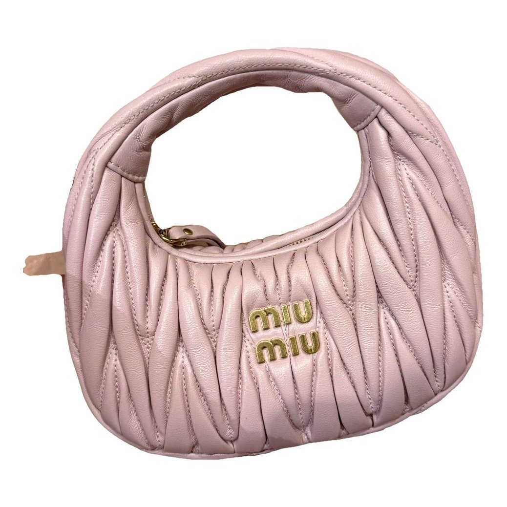 Miu Wander leather handbag