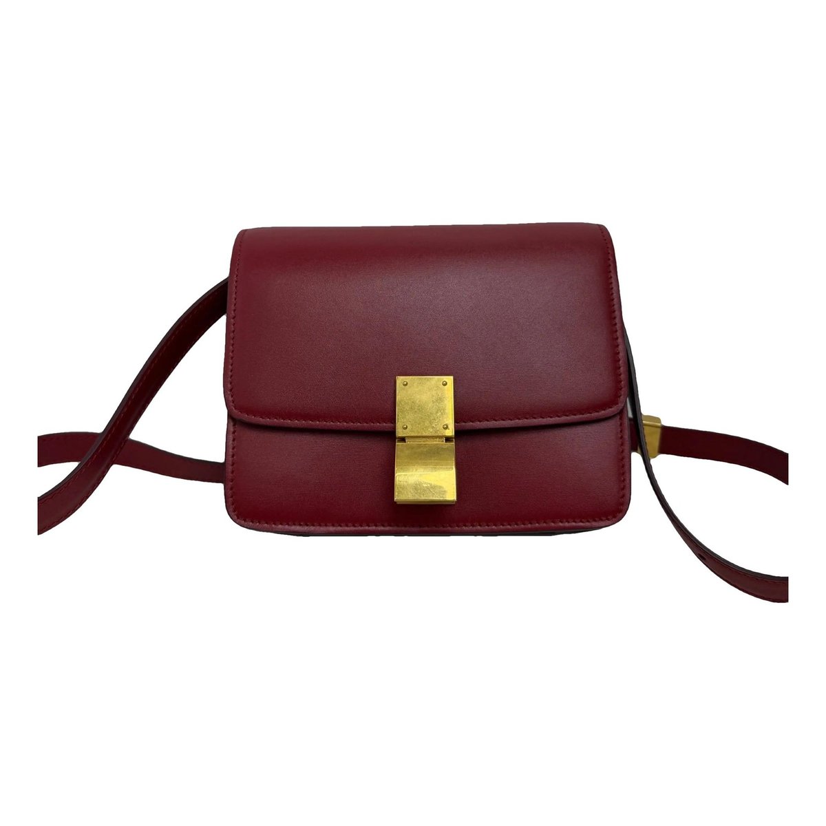 Classic leather crossbody bag