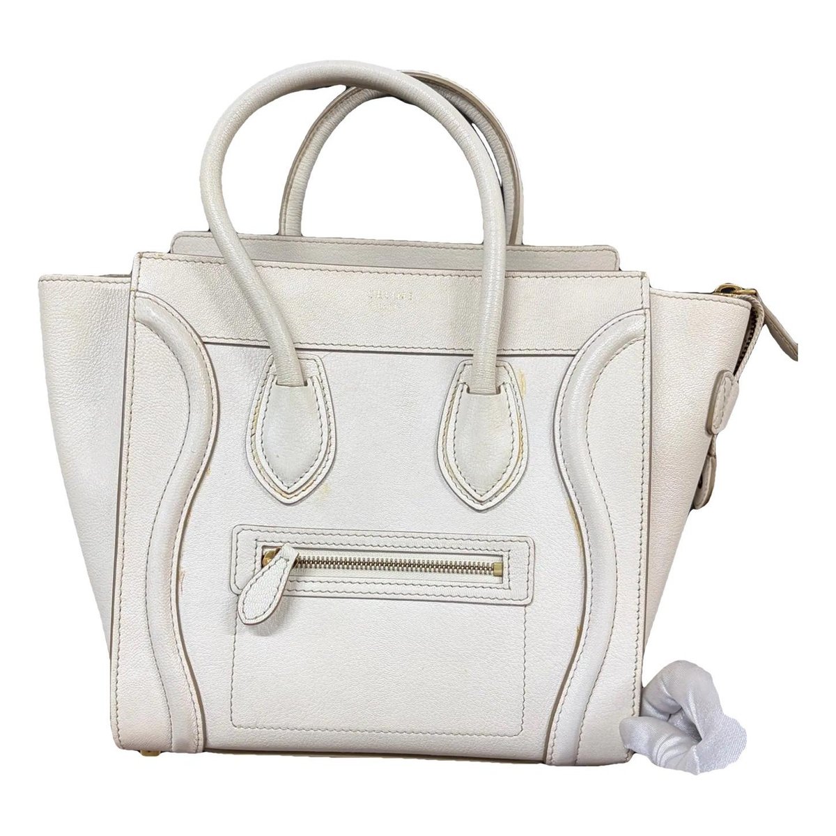 Luggage leather handbag