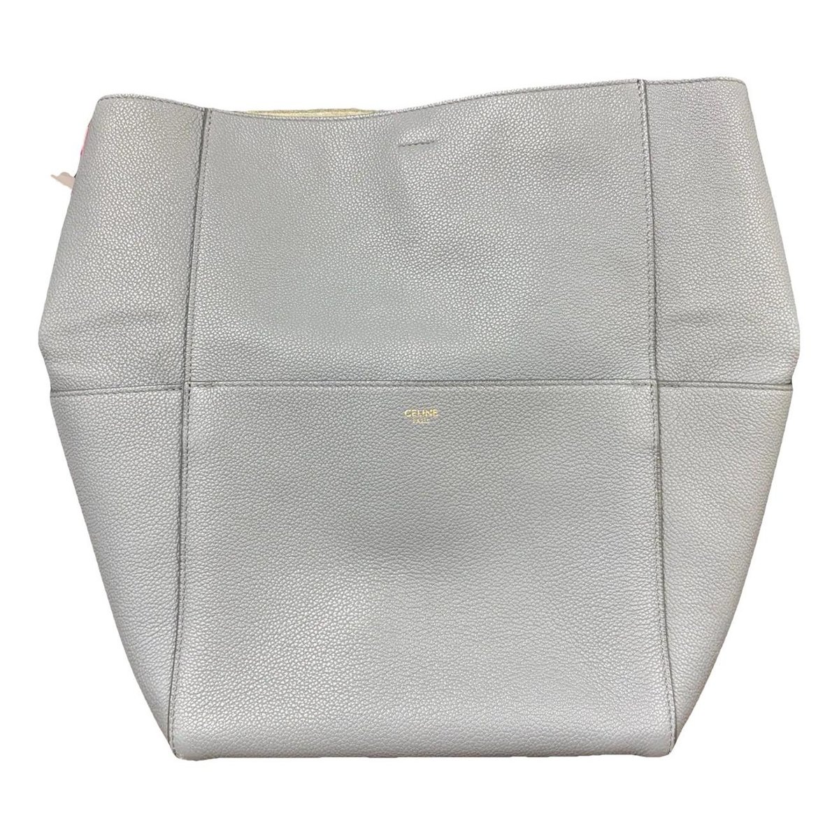 Seau Sangle leather handbag