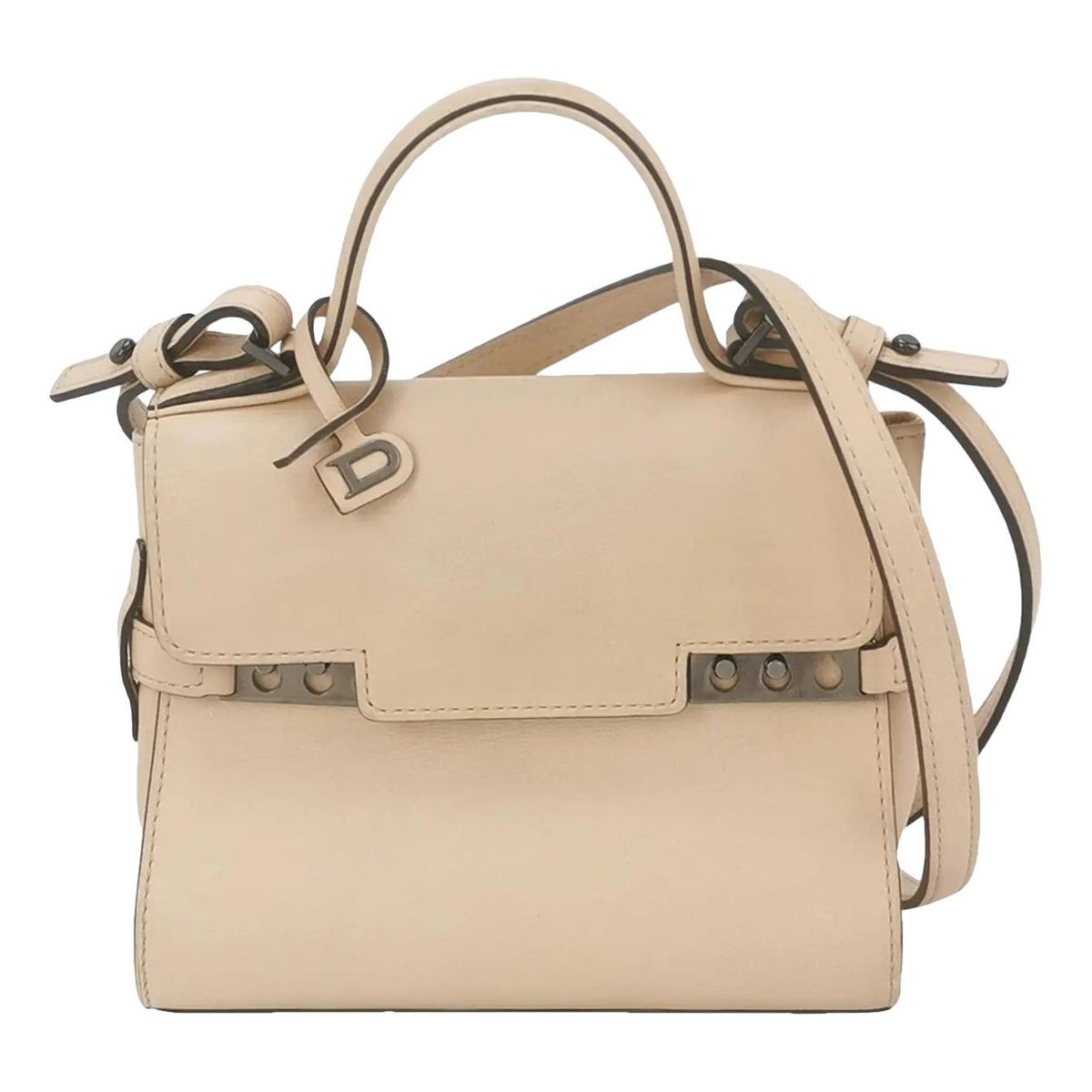 Tempête leather crossbody bag