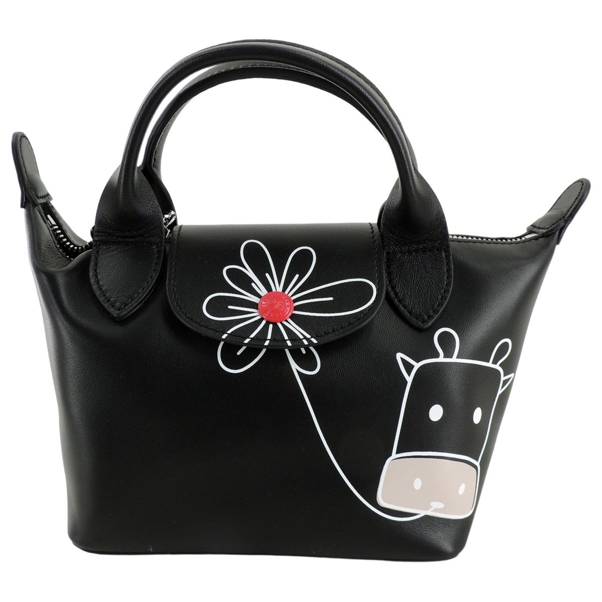 Pliage leather handbag