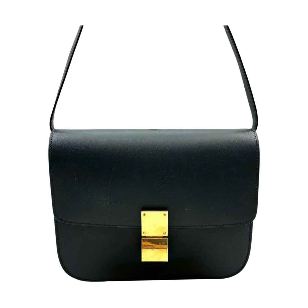 Classic leather handbag