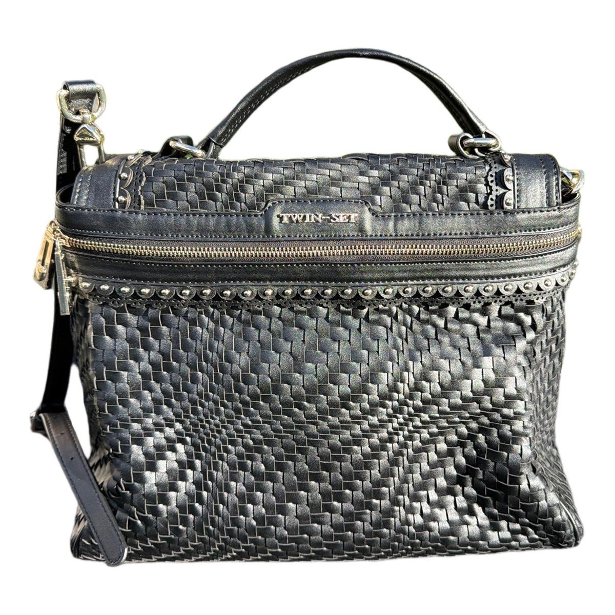Leather handbag