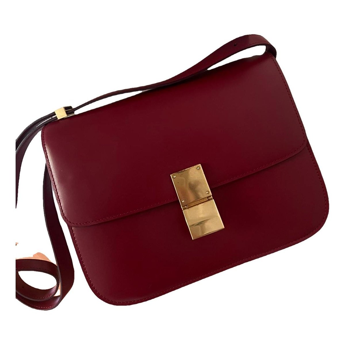 Classic leather handbag