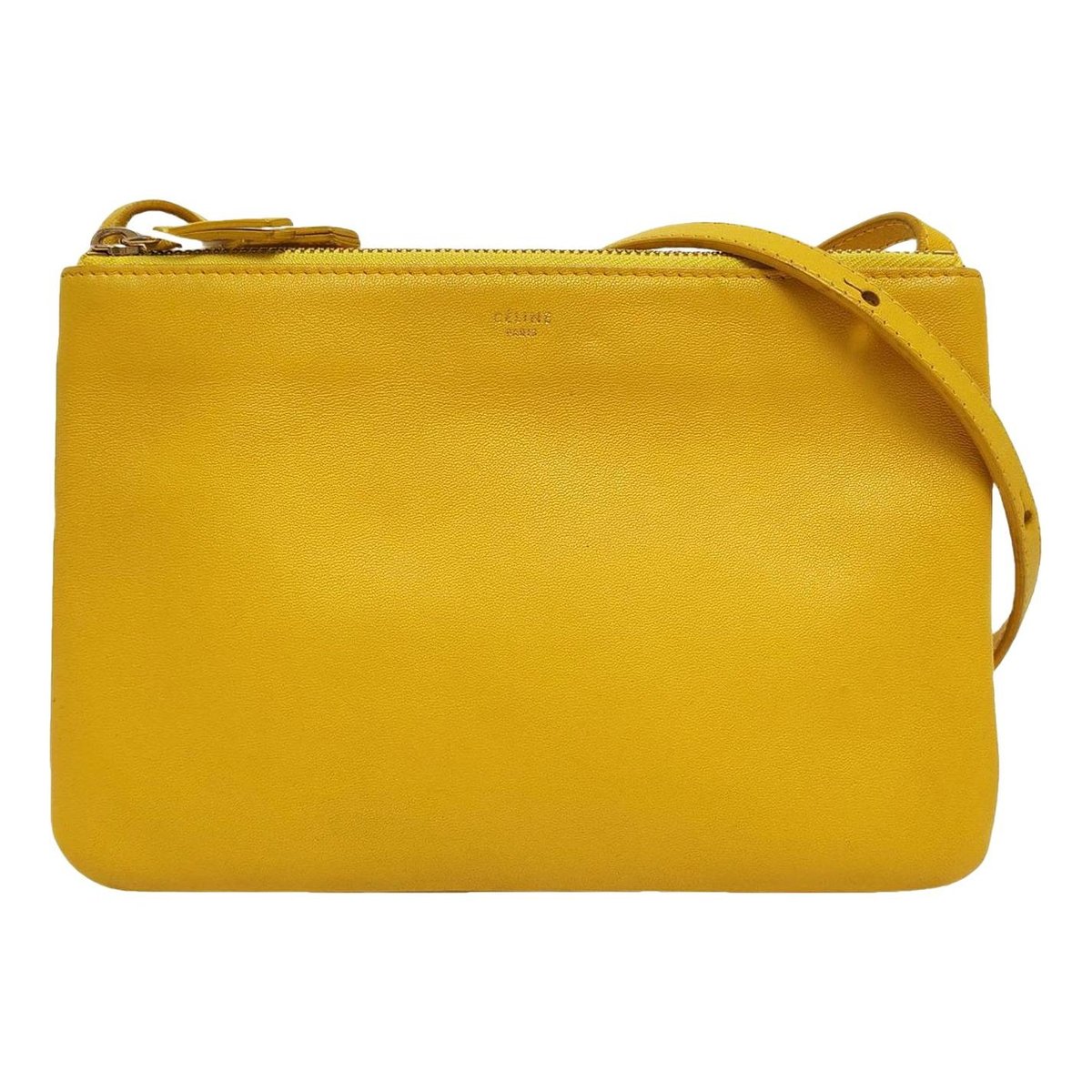 Trio leather crossbody bag
