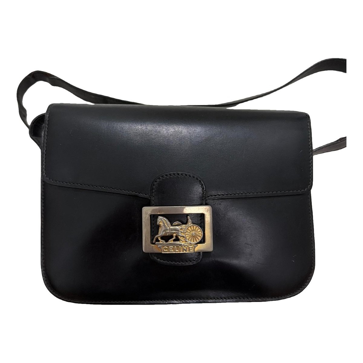 Crécy Vintage leather crossbody bag