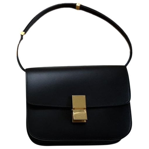 Classic leather crossbody bag