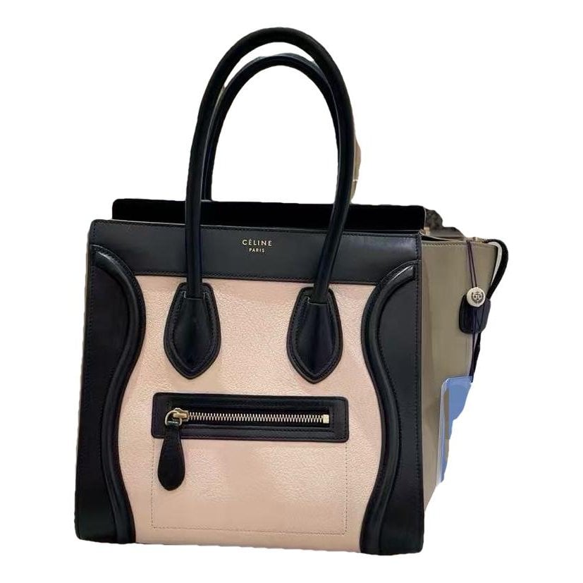 Luggage leather handbag