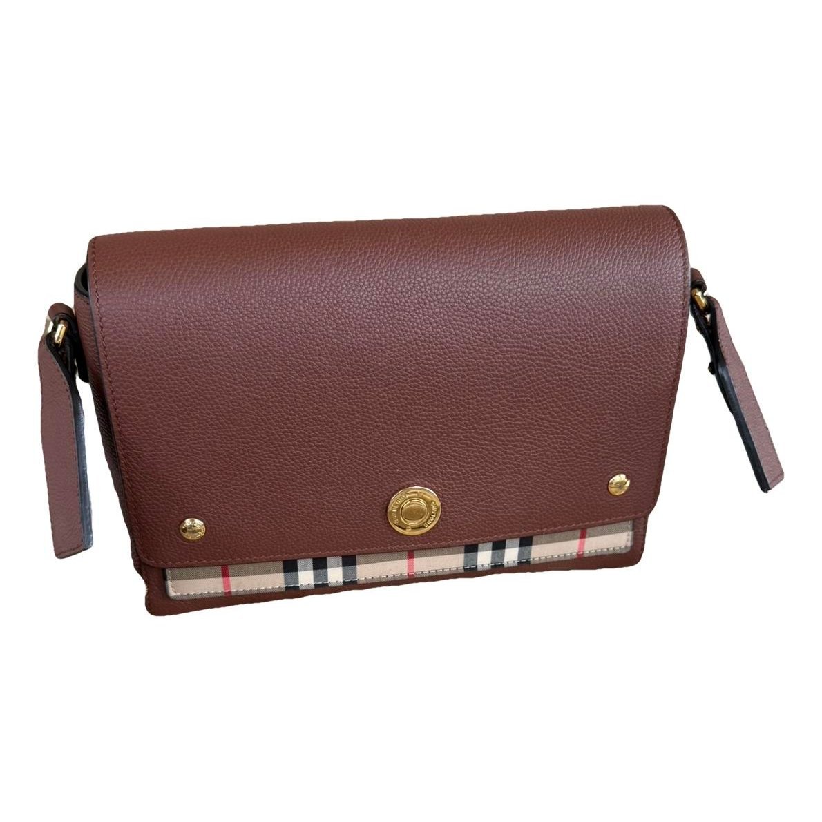 Note leather handbag