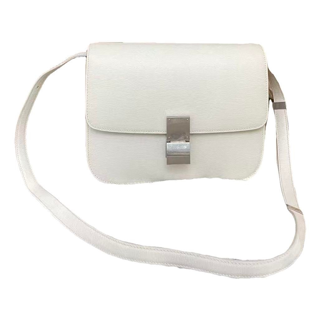 Classic leather crossbody bag