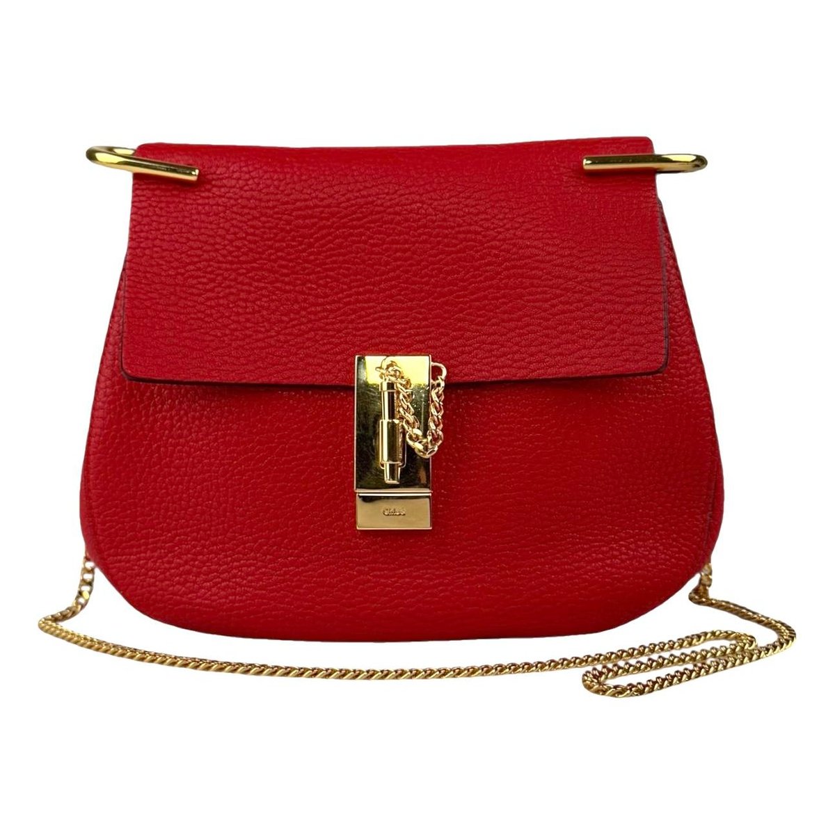 Drew leather crossbody bag