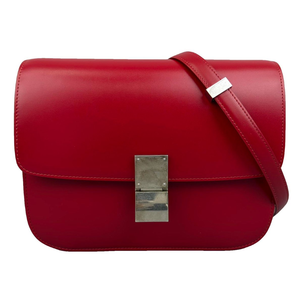 Classic leather handbag