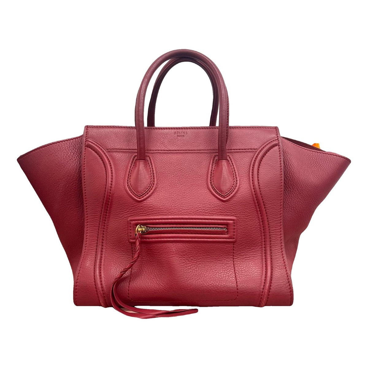 Luggage leather handbag