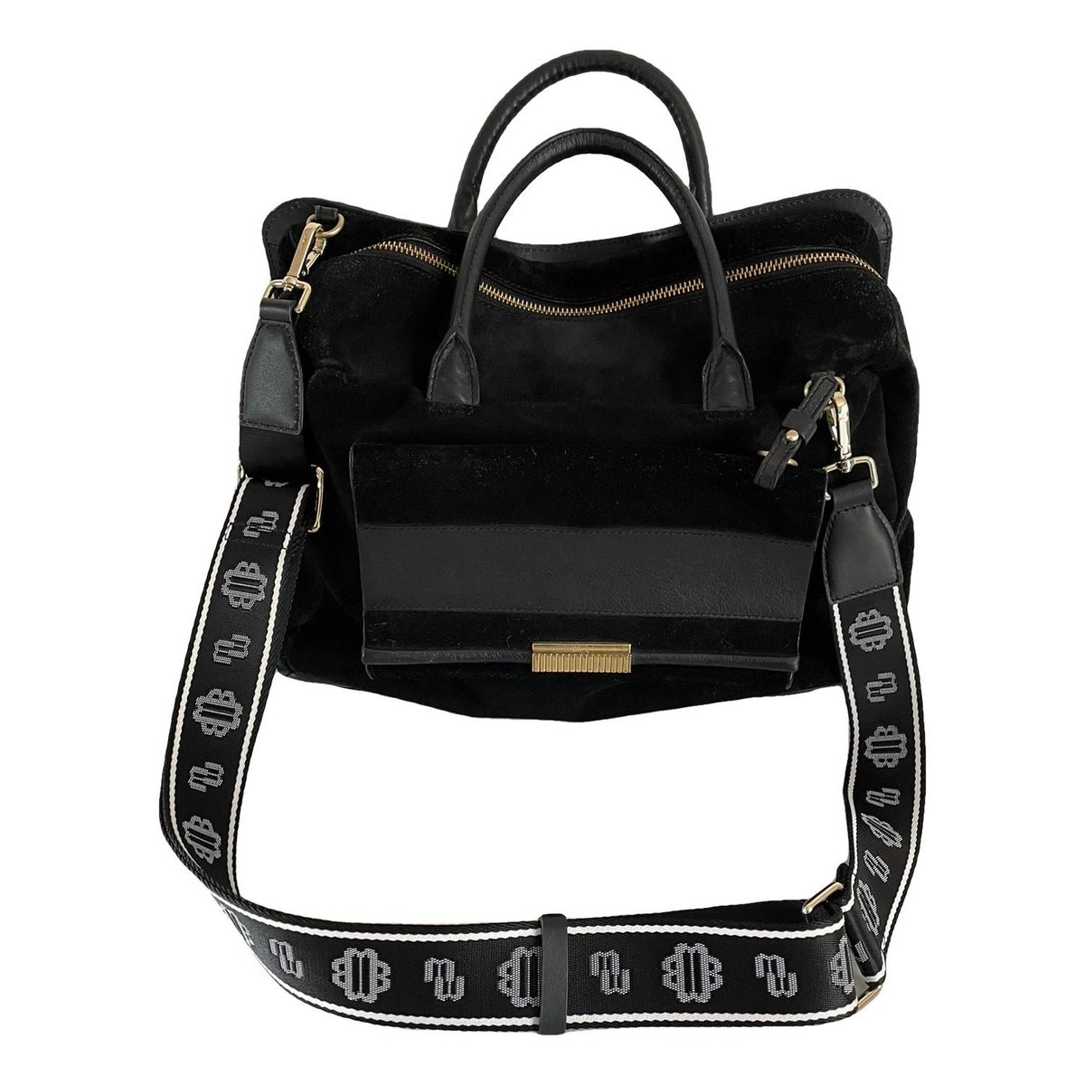 Velvet crossbody bag