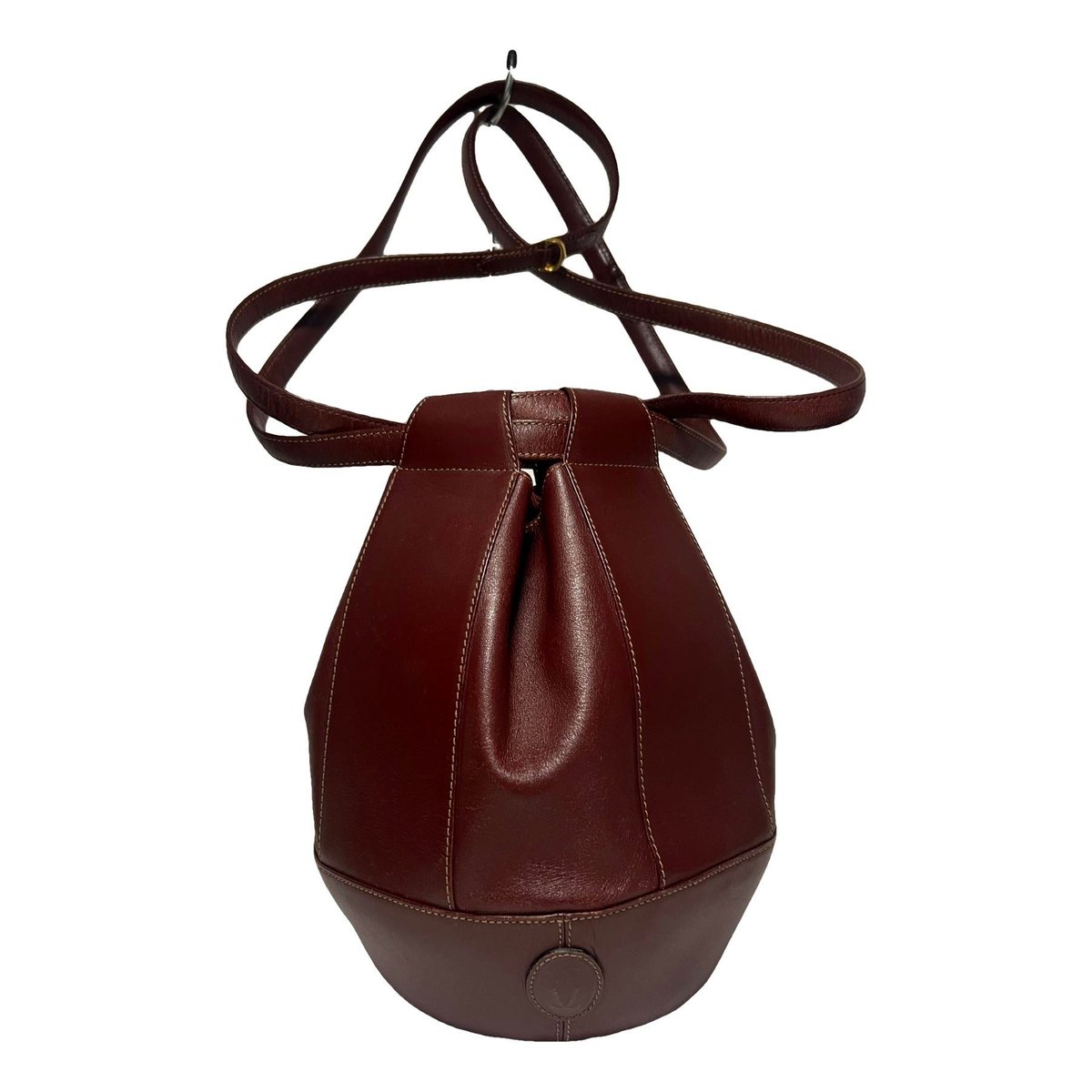 Seau leather handbag