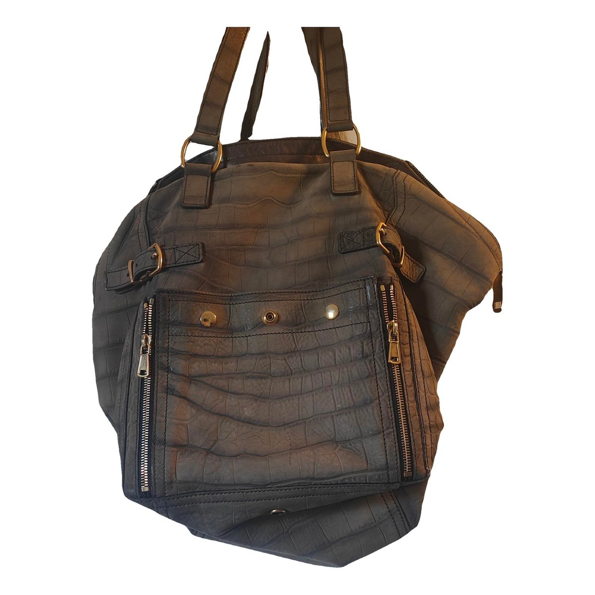Downtown leather handbag