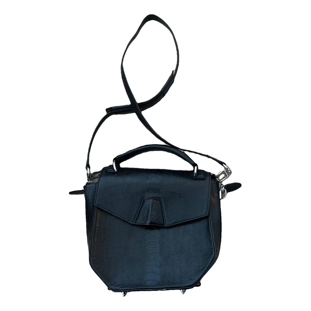 Leather crossbody bag