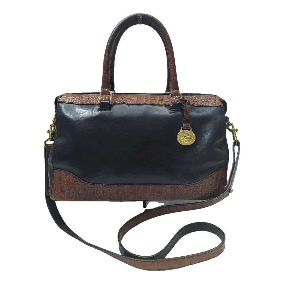 Leather satchel