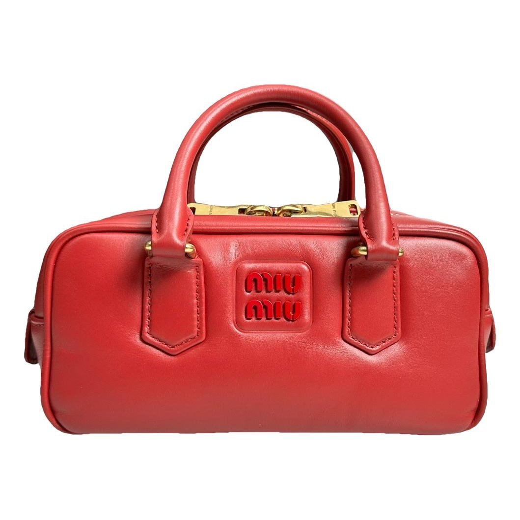 Arcadie leather handbag