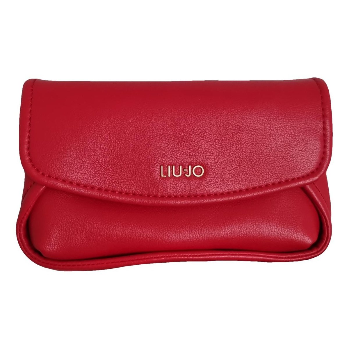 Vegan leather clutch bag