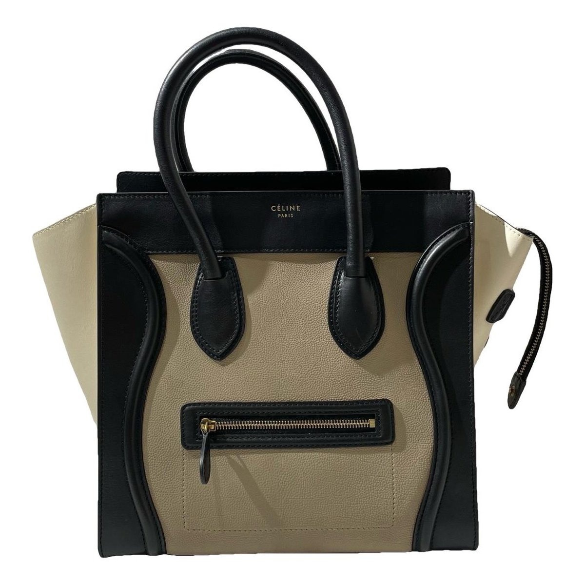 Luggage leather handbag