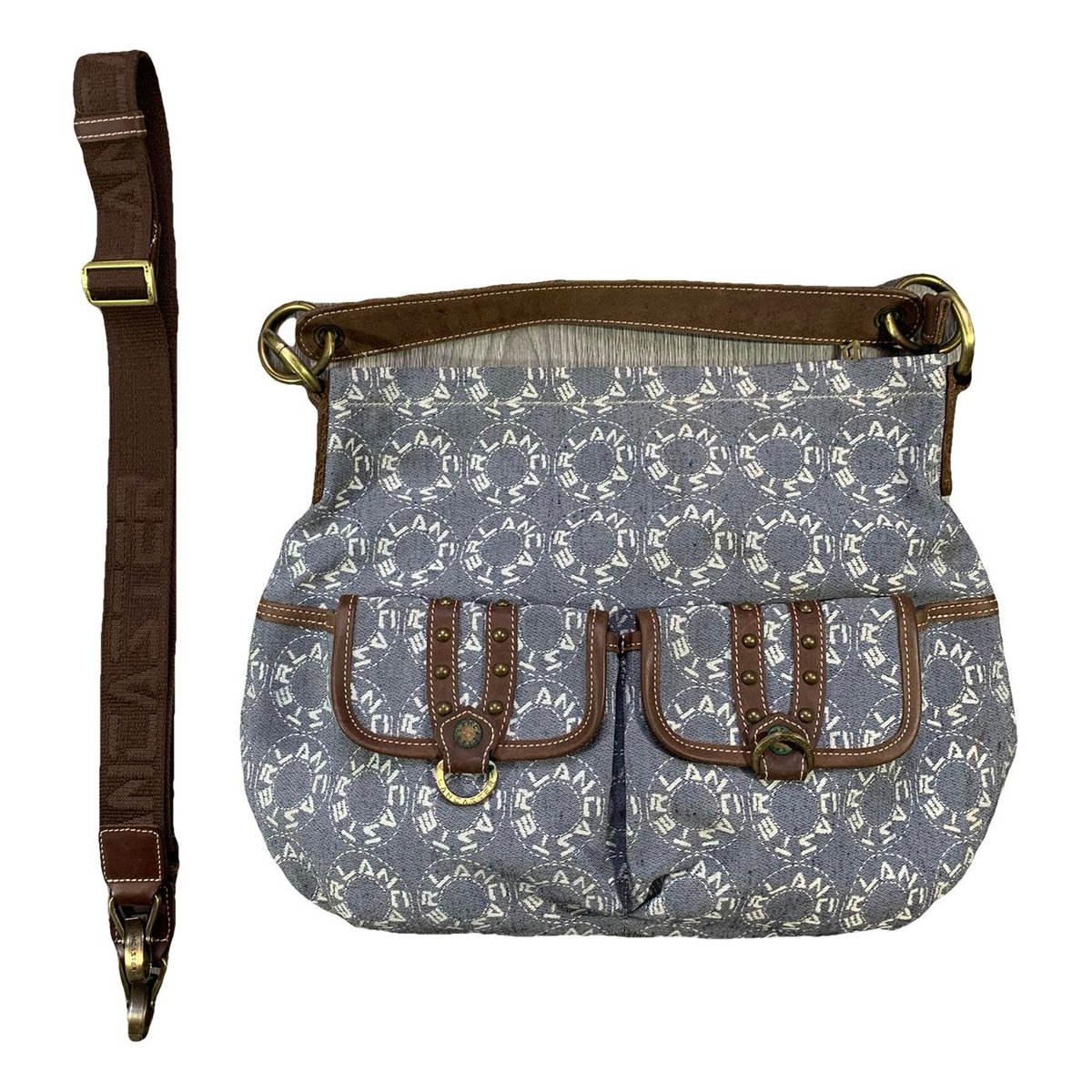Leather crossbody bag