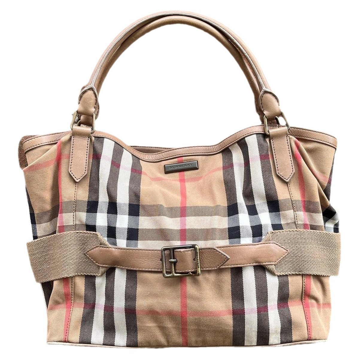 The Belt leather handbag