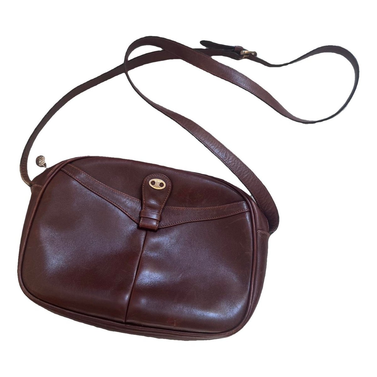 Triomphe Maillon Chain leather crossbody bag