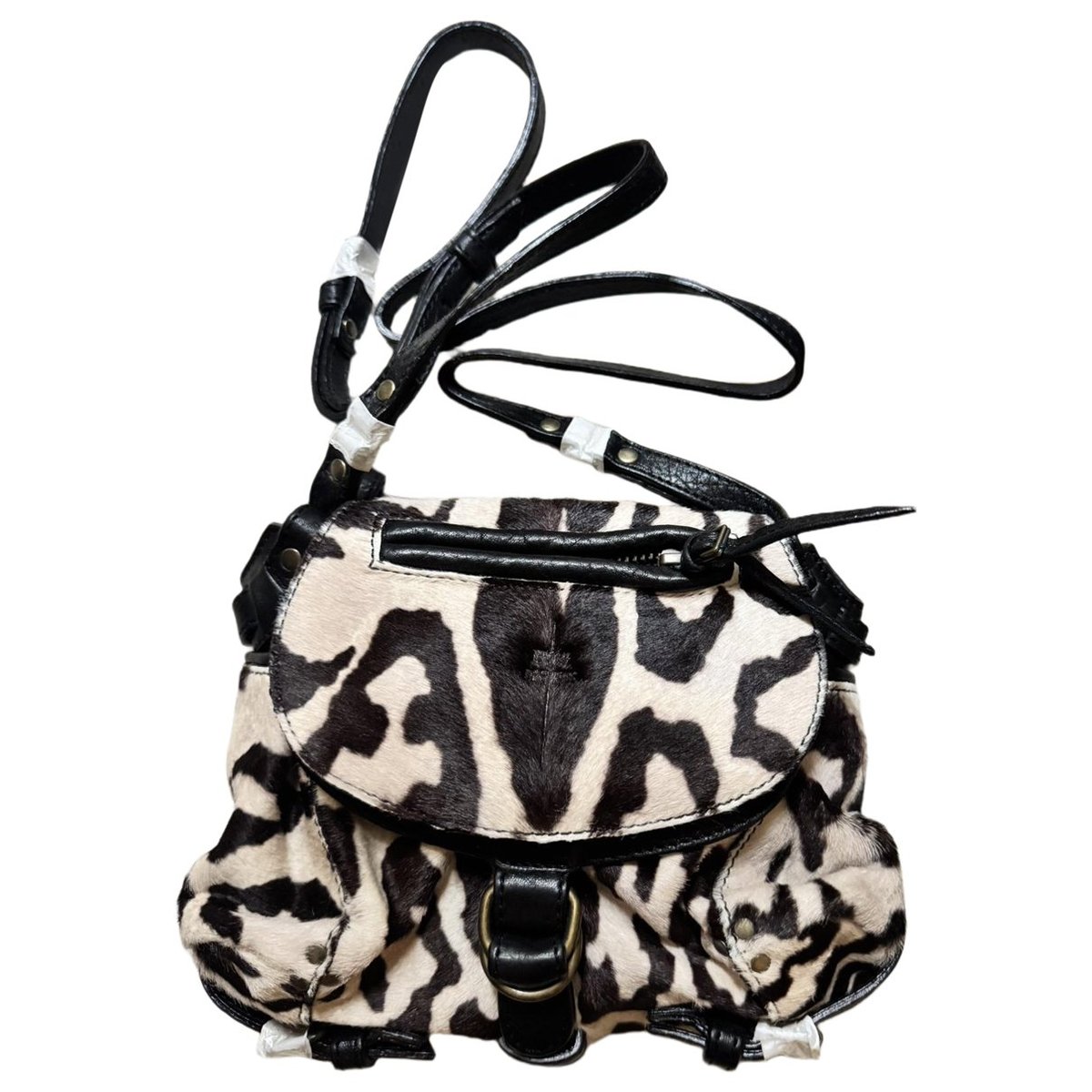 Twee Mini pony-style calfskin handbag