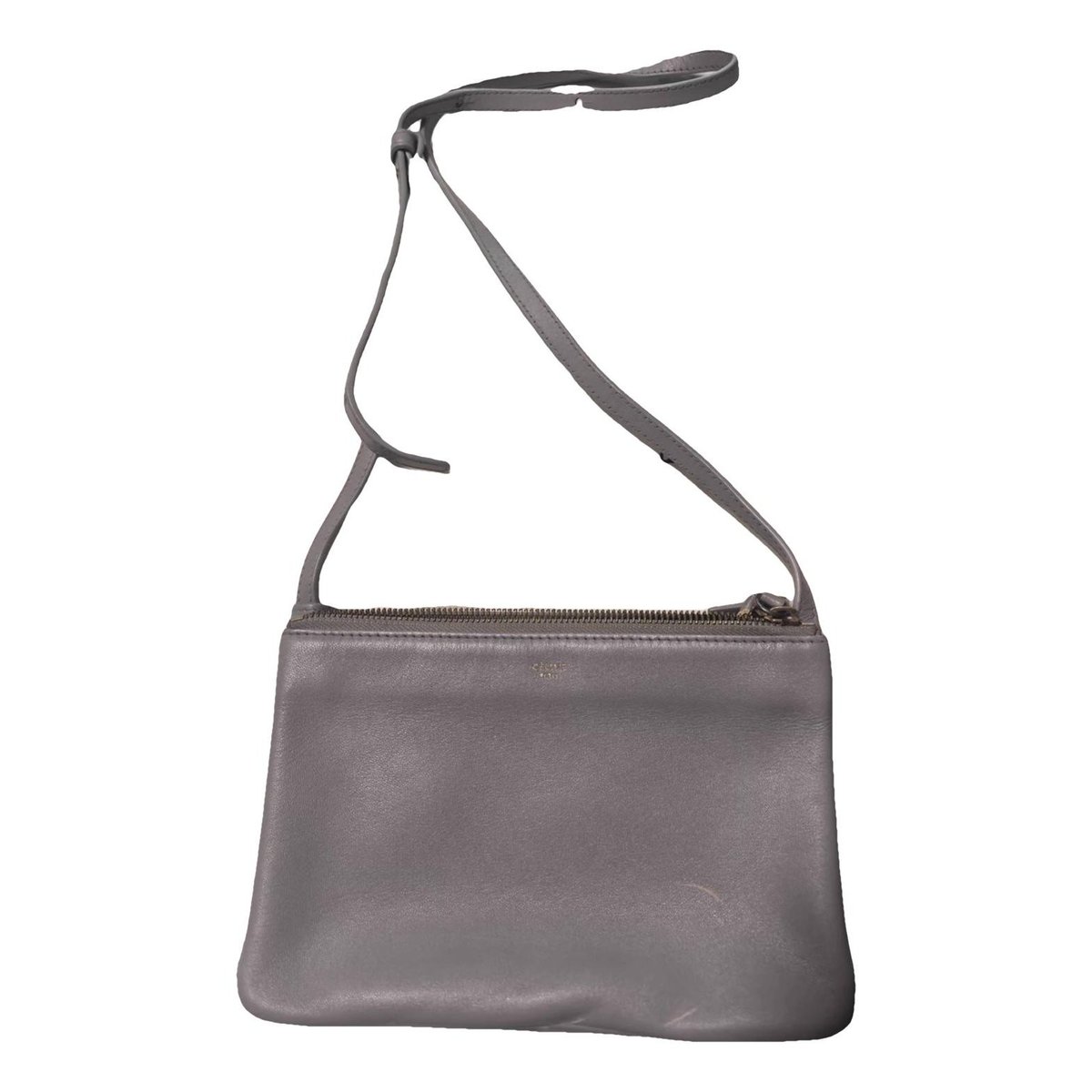 Trio leather crossbody bag
