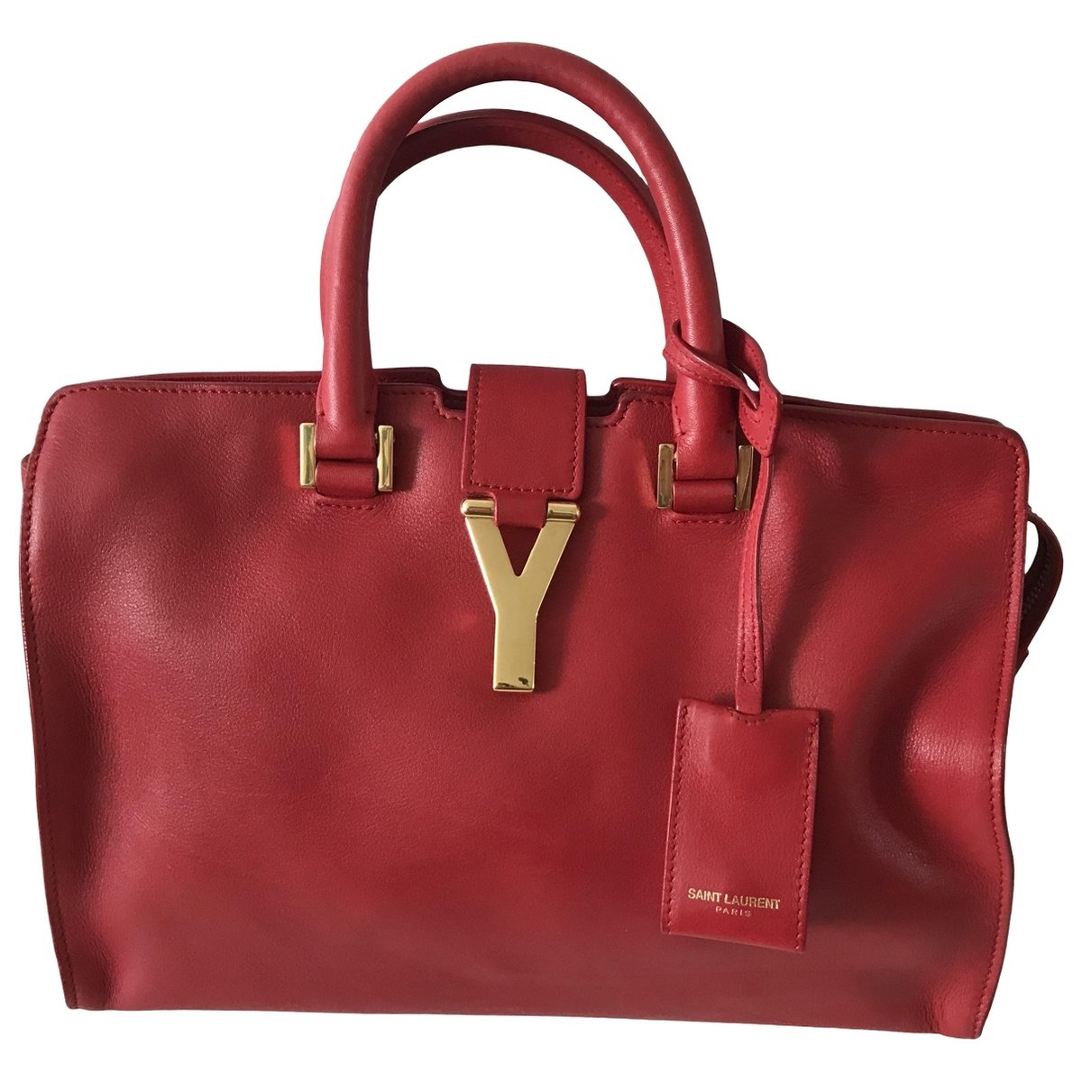 Cabas Rive Gauche leather handbag
