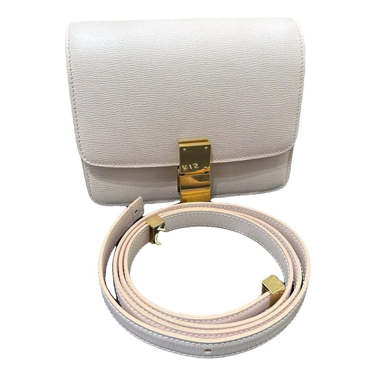 Classic leather crossbody bag